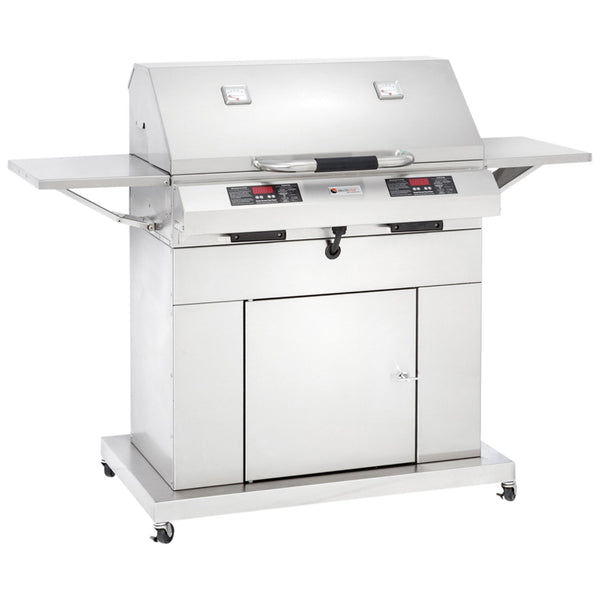 Electri-Chef Ruby 32-Inch 5280 Volt Electric Freestanding Grill On Cart With Dual Temperature Control - 4400-EC-448-CB-D-32