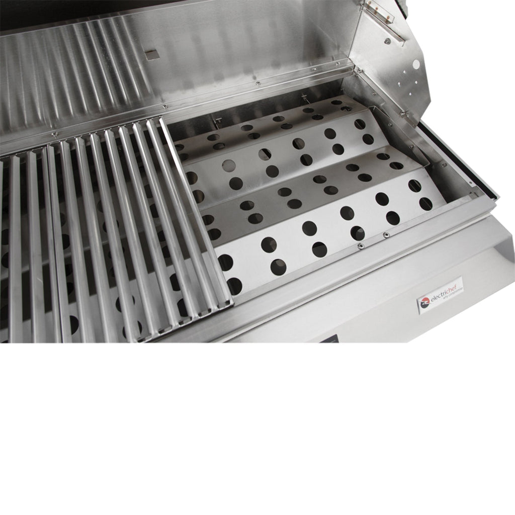 Electri-Chef Ruby 32-Inch 5280 Volt Electric Freestanding Grill On Cart With Dual Temperature Control - 4400-EC-448-CB-D-32