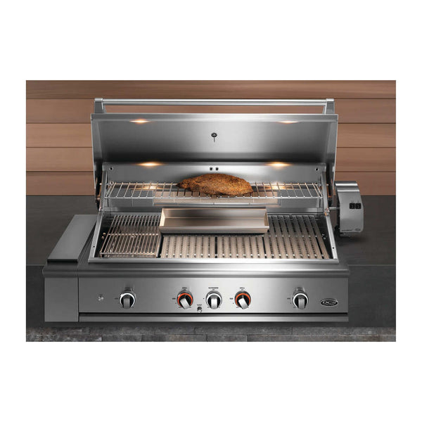 DCS Series 9 Evolution 48-Inch Propane Gas Built-In Grill w/ Rotisserie - BE1-48RC-L