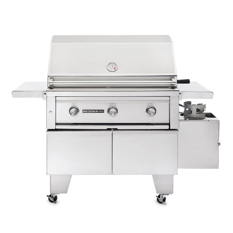 Sedona by Lynx 36-Inch Propane Gas ADA Compliant Freestanding Grill - 2 Stainless Steel Burner and 1 ProSear Burner - L600ADA-LP