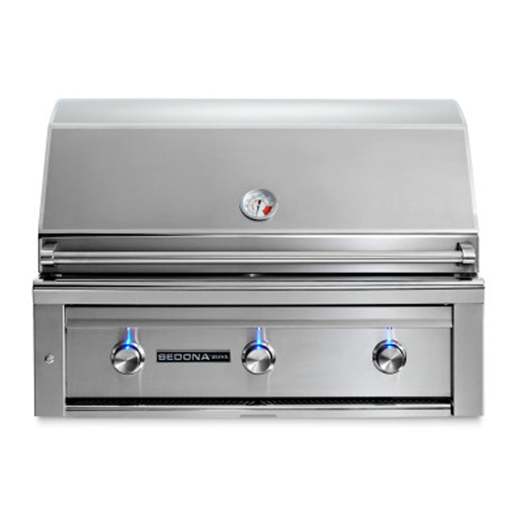 Sedona by Lynx 36-Inch Propane Gas Built-In Grill - 3 Stainless Steel Burners - L600-LP