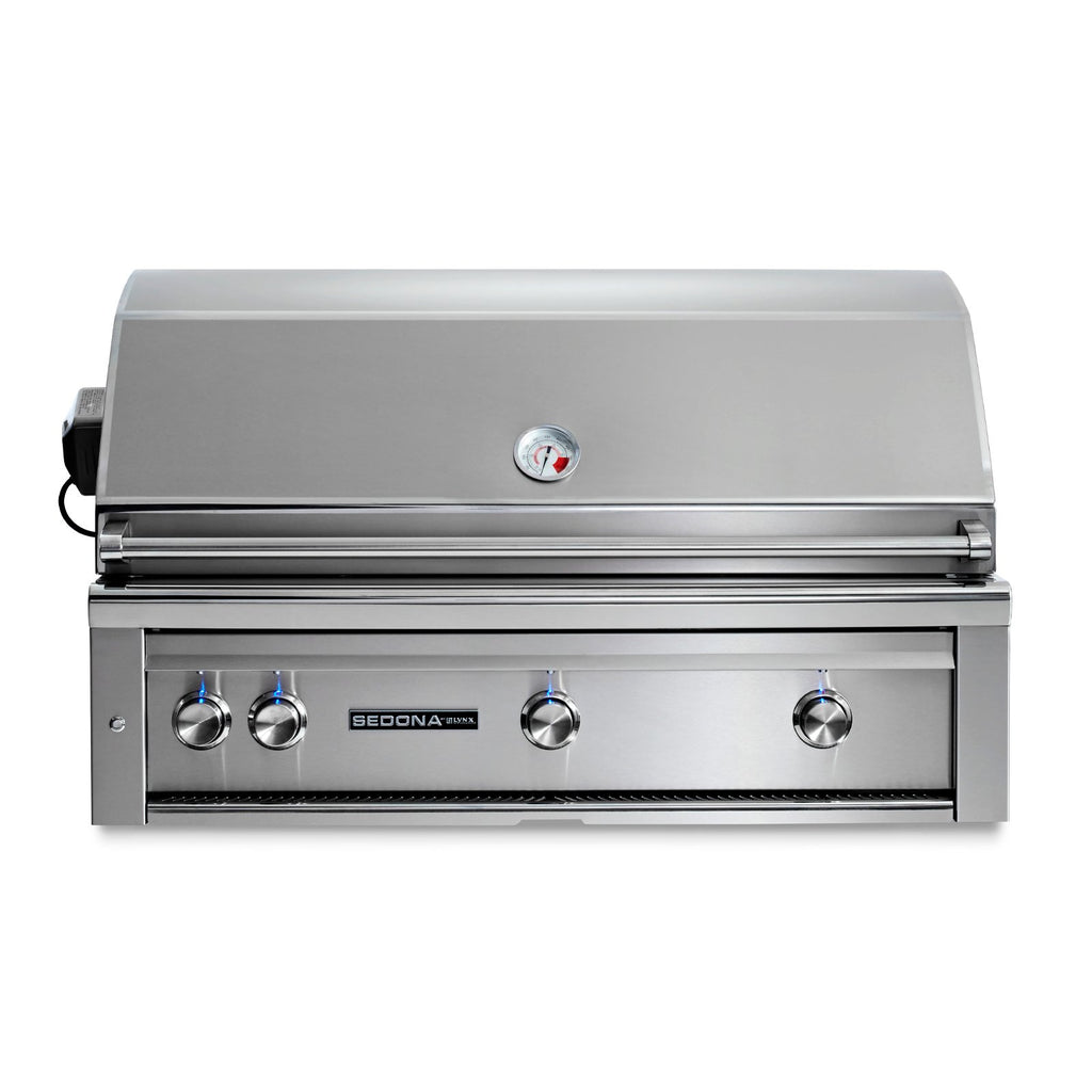 Sedona by Lynx 42-Inch Natural Gas Built-In Grill - 2 Stainless Steel Burners and 1 ProSear Burner, w/ Rotisserie - L700PSR-NG