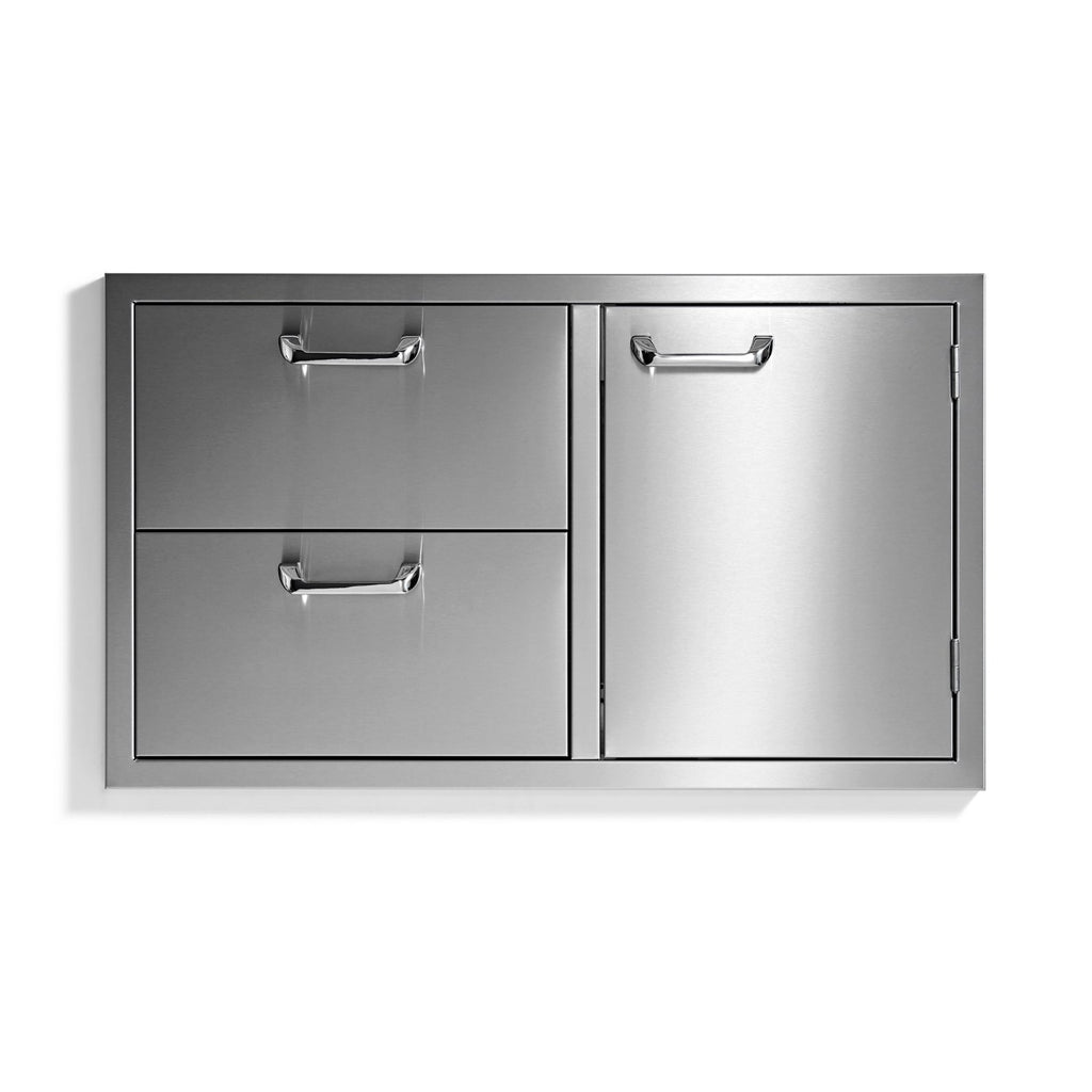 Sedona by Lynx 36-Inch Storage Door and Double Drawer Combo - LSA636