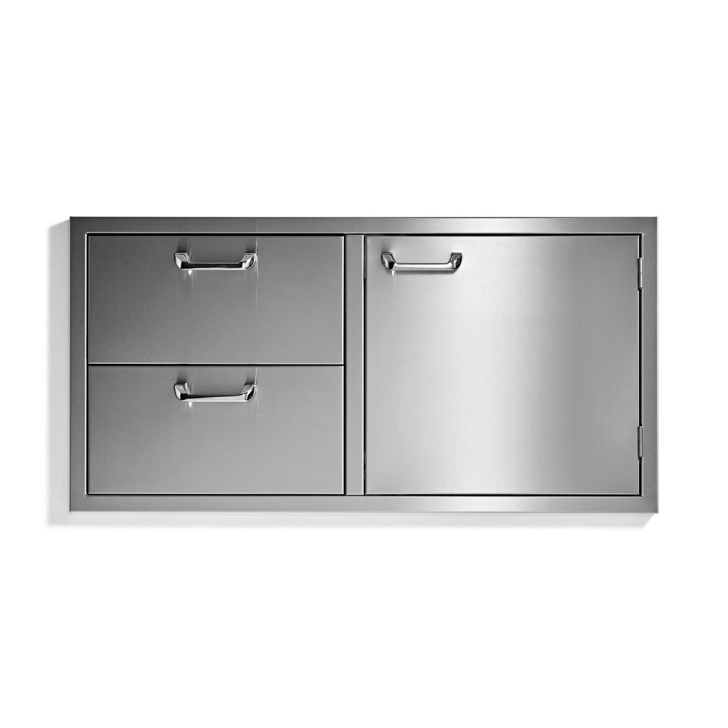 Sedona by Lynx 42-Inch Storage Door and Double Drawer Combo - LSA742