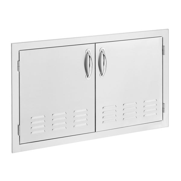 Summerset 33-Inch North American Stainless Steel Vented Double Access Door - SSDD-33V