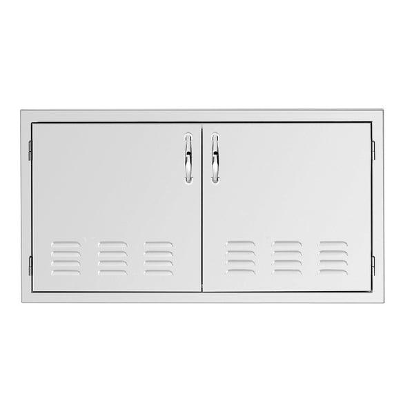 Summerset 33-Inch North American Stainless Steel Vented Double Access Door - SSDD-33V