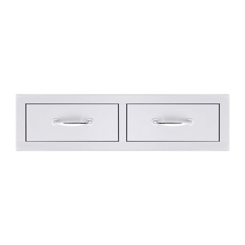 Summerset 32-Inch North American Stainless Steel Double Drawer - SSDR2-32H