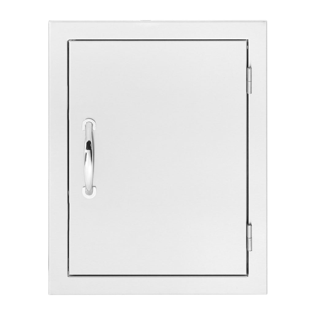 Summerset 18x22 North American Stainless Steel Vertical Access Door (Reversible Hinge) - SSDV-18