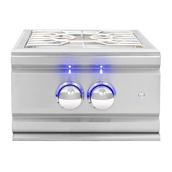 Summerset TRL Propane Gas Built-In Power Burner w/ LED Illumination and Removable Lid - TRLPB2-LP
