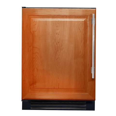 True 24-Inch Undercounter Freezer with Solid Panel Ready Door, Includes 2 Wire Shelves (Left Hinge) - TUF-24-L-OP-C