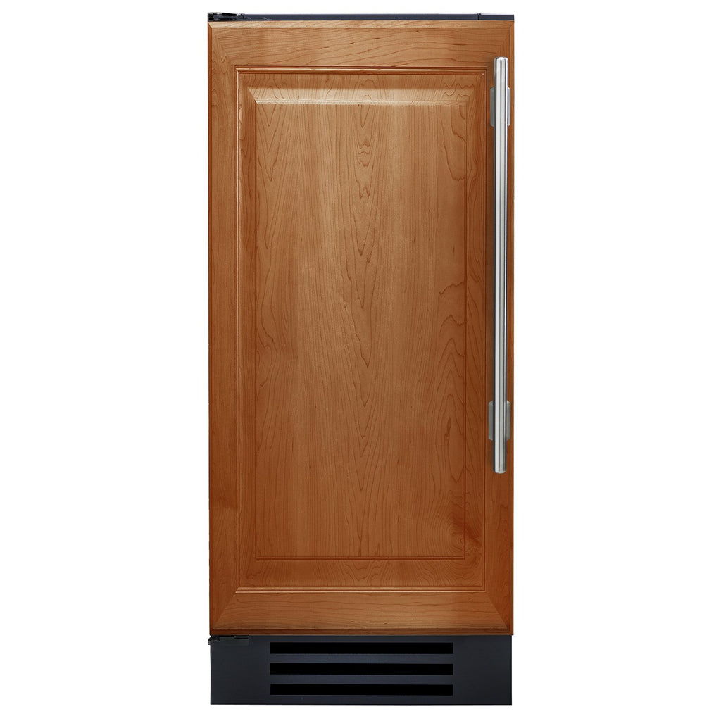 True 15-Inch Undercounter Refrigerator Solid Panel Ready Door with 2 Glass Shelves (Left Hinge) - TUR-15-L-OP-C