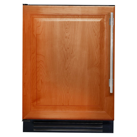 True 24-Inch ADA Height Refrigerator with Solid Panel Ready Door, 2 Black Wire Shelves (Left Hinge) - TURADA-24-LS-A-O