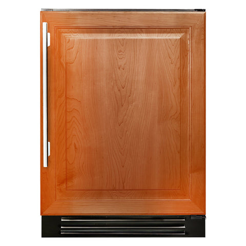 True 24-Inch ADA Height Refrigerator with Solid Panel Ready Door, 2 Black Wire Shelves (Right Hinge) - TURADA-24-RS-A-O