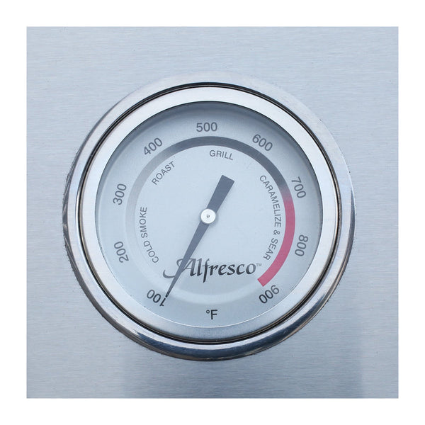 Alfresco ALXE 42-Inch Propane Gas Freestanding Grill On Deluxe Cart w/ Rotisserie - ALXE-42CD-LP