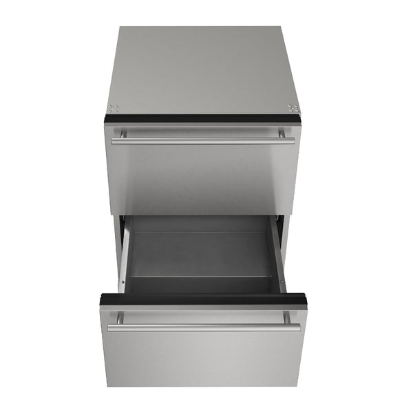 U-Line 24-Inch Stainless Steel Outdoor Refrigerator Drawer - UODR124-SS61A