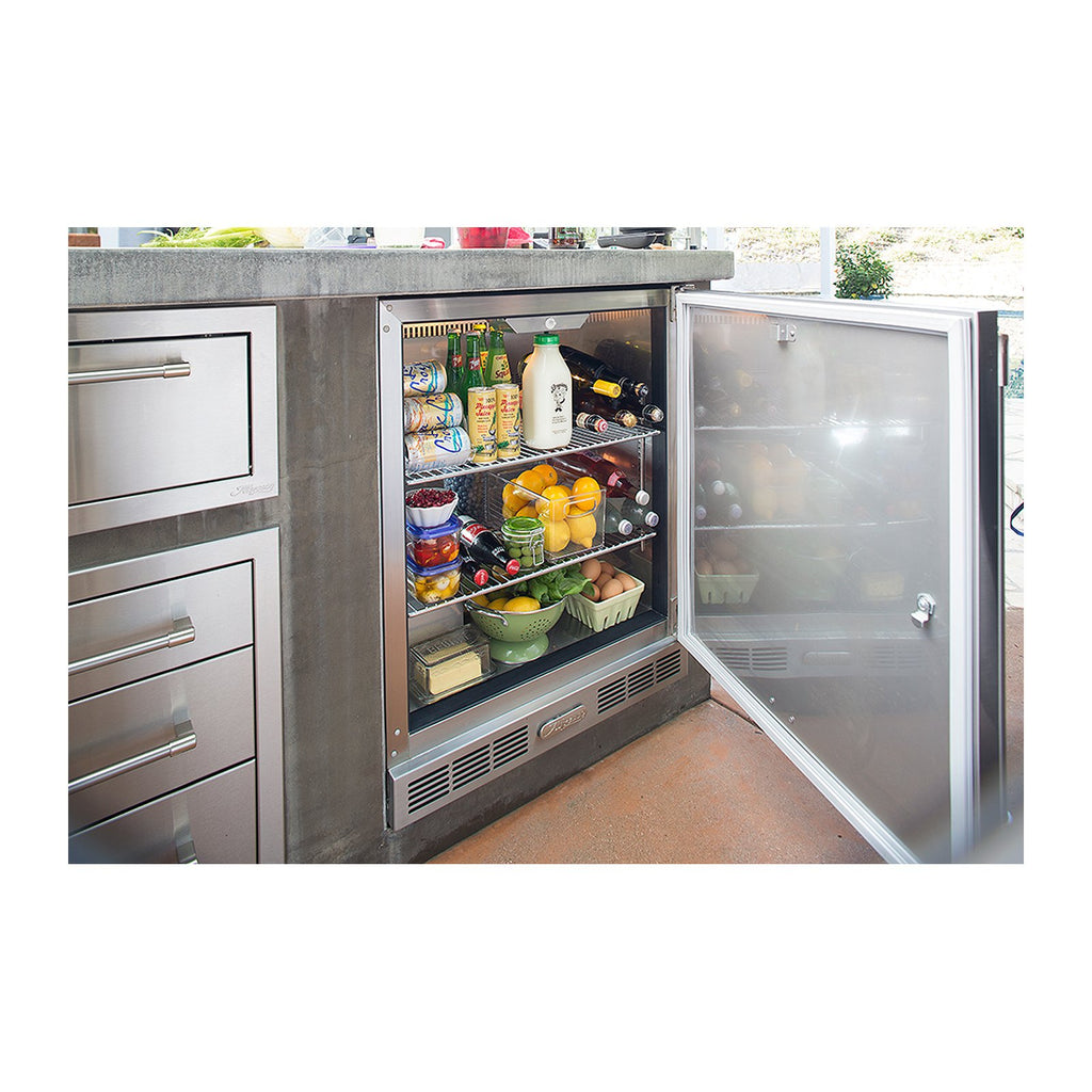 Alfresco 28-Inch 7.2 Cu. Ft. Outdoor Rated Refrigerator - URS-1XE