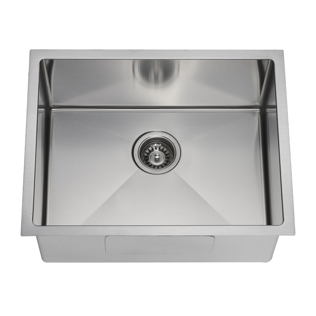 E2 Stainless 16 Gauge 23x18x10 Stainless Steel Rectangular Sink w/ Very Small Corner Radius - VSR-2318