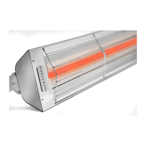 Infratech W-Series 61.25-Inch Single Element 240 Volt, 4000 Watt, 16.7 Amp Outdoor Heater in Stainless Steel - W4024SS