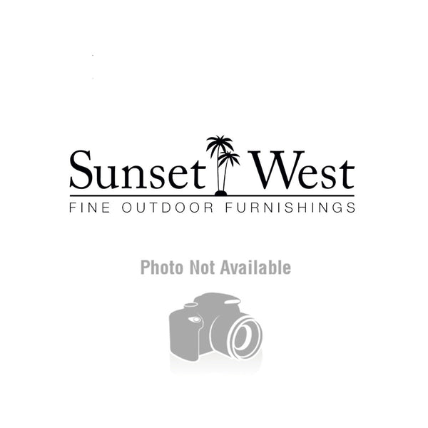 Sunset West Rectangular Fire Table Glass Surround Wind Guard - 6003-G4815